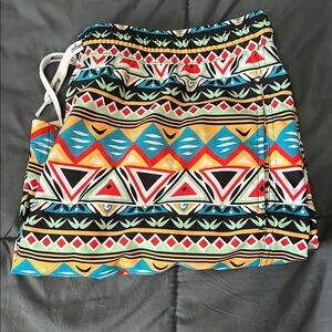 Maamgic Print Swim Trunks Size Medium
